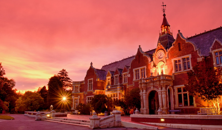 Lincoln University Ivey Hall sunrise