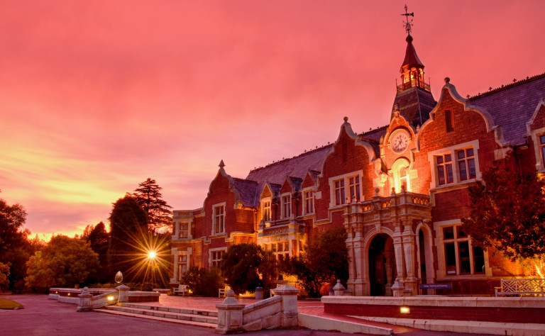 Lincoln University Ivey Hall sunrise