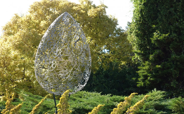 Raindrop sculpture