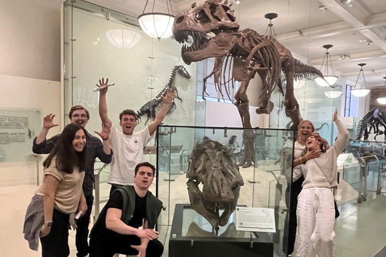 Lincoln Alum interns in NYC